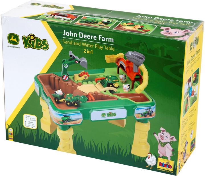 Actual product image Theo Klein John Deere Farm sand play table