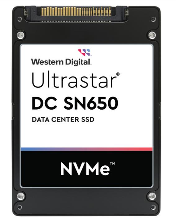 Actual product image WD Ultrastar DC SN650 15.36TB NVMe 1DW/D (15360 GB, 2.5")