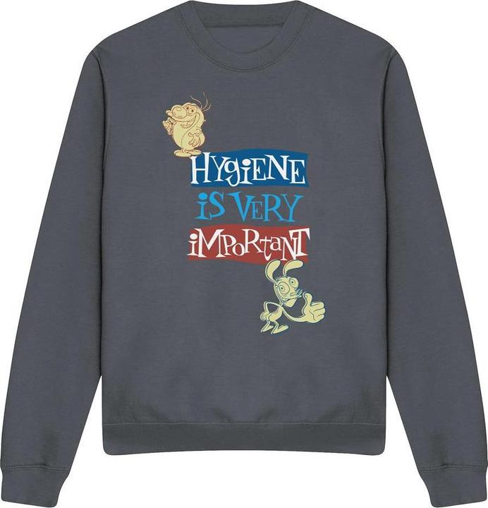 Ren & Stimpy Hygiene Is Very Important Sweatshirt