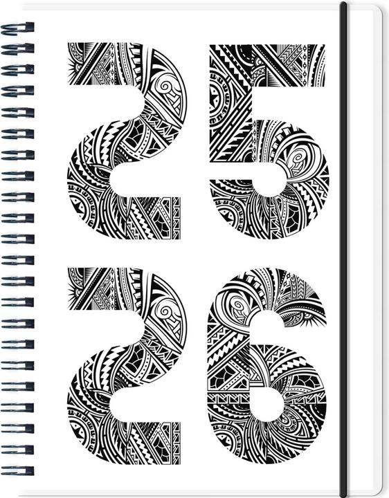 Image du produit Pelikan Agenda scolaire 25/26 MustHave A5 Maori (Allemand, Français, Italien, Anglais)