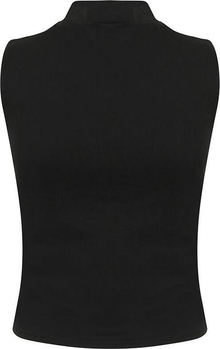 Actual product image Skinni Fit High neck crop tank top (M)