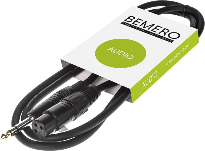 Actual product image Bemero XLR — 6.3mm jack (0.75 m, 6.3mm jack, XLR)
