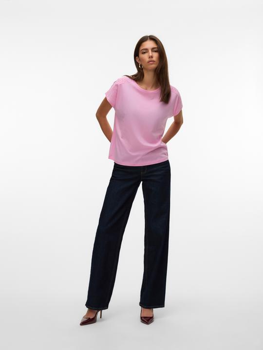 Produktbild Vero Moda Vmemmy Ss Lace Tape Top Jrs Ga Noos (S)
