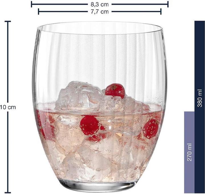 Image du produit Leonardo Verre à whisky Poesia 380 ml, 6 pièces, Transparent (3.80 dl, 6 x, Verre à whisky)