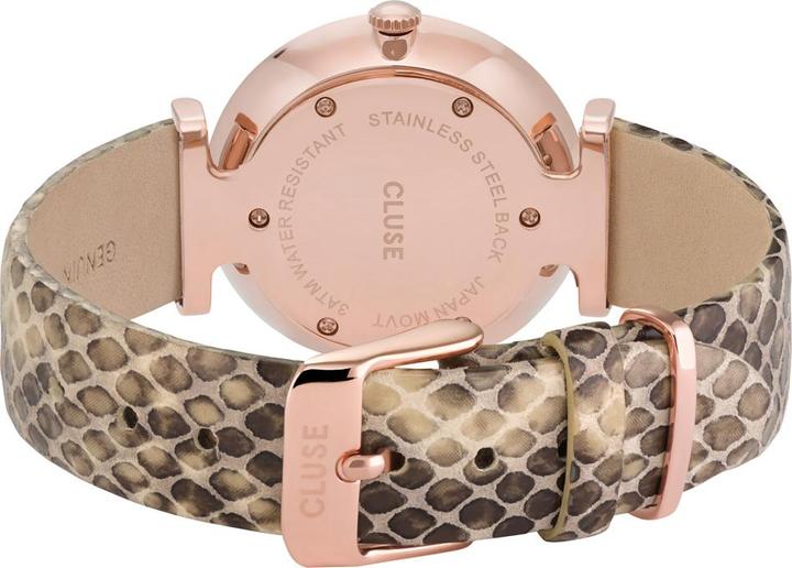 Image du produit Cluse Triomphe Rosé Python (Montre analogique, 33 mm)