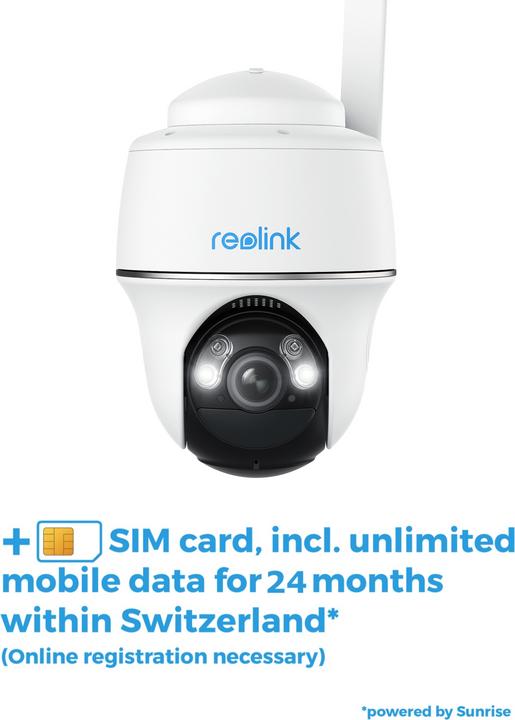 Produktbild Reolink Go G440 4K PT LTE Kamera (3840 x 2160 Pixels)