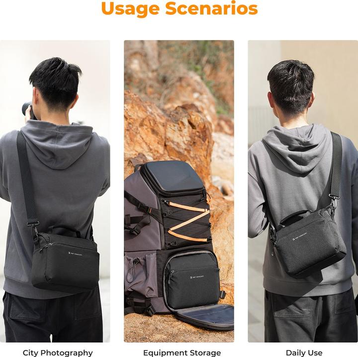 Produktbild K&F Concept Urban Wander 05 (Kamera Schultertasche, 5 l)