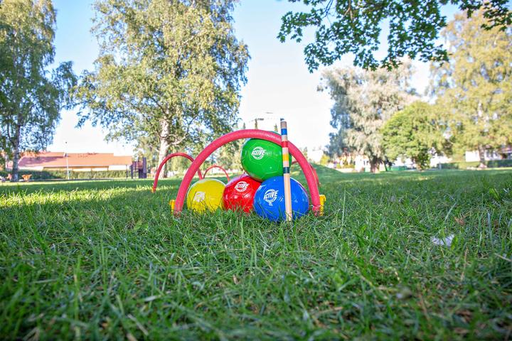 Produktbild Selecta Spielzeug Fussball-Krocket-Set