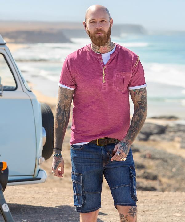 Produktbild Joe Browns Short Sleeve Chest Pocket Henley (L)