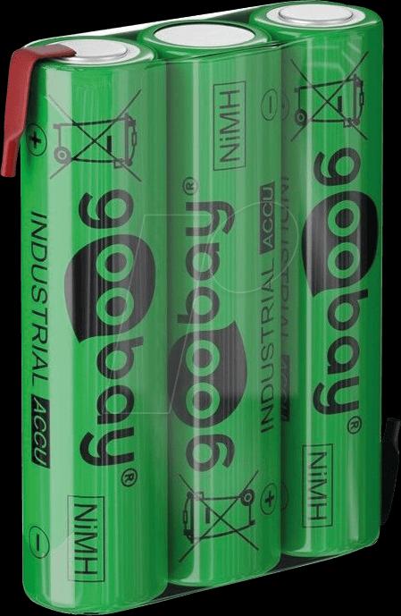 Produktbild Goobay 3x AAA (Micro) (1 Stk., AAA, 800 mAh)