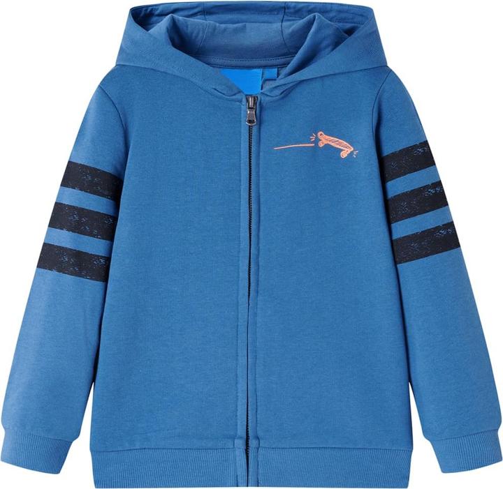 Produktbild VidaXL Kinder-Kapuzenpullover Blau 92,Material: 80 % Baumwolle. 20 (92)