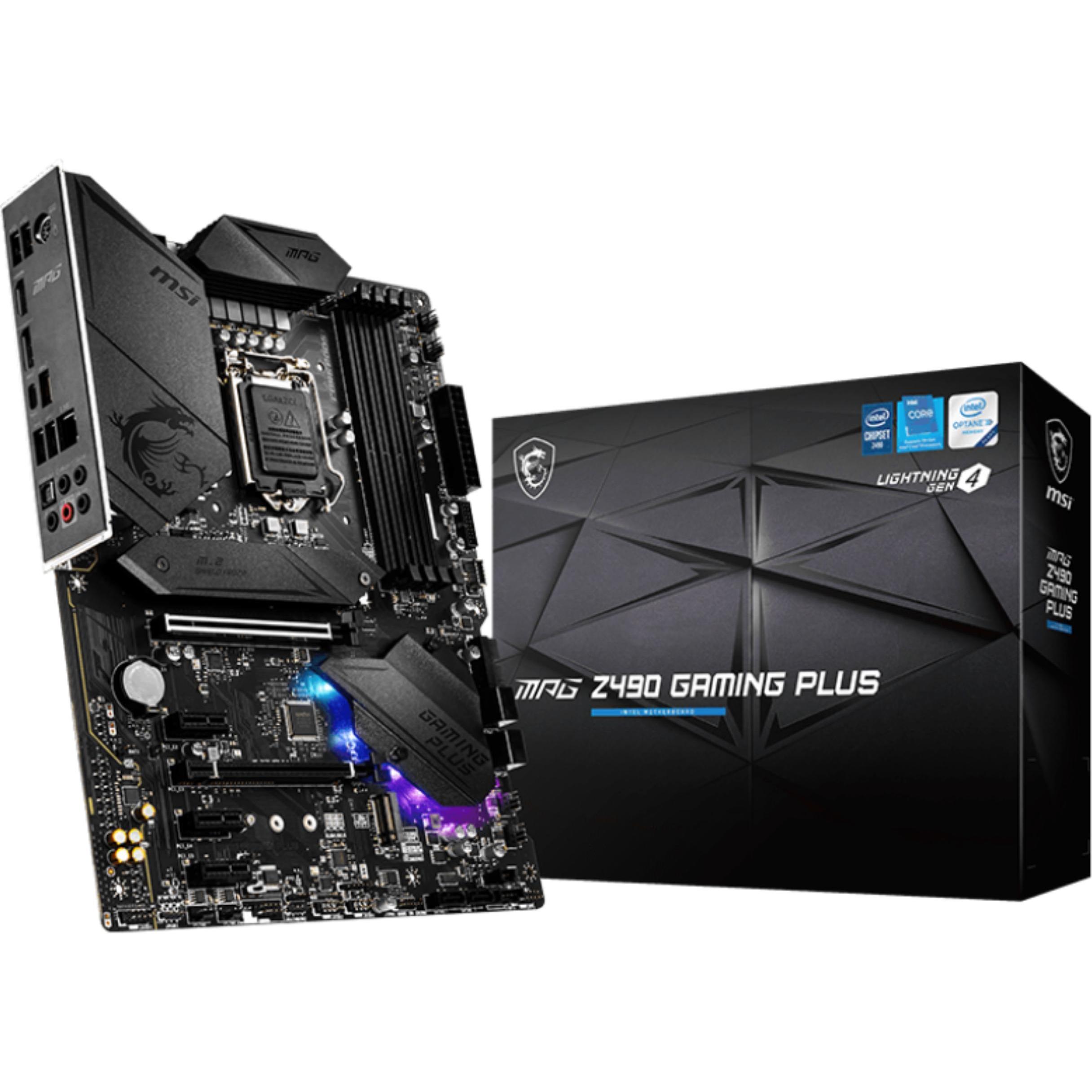 Motherboard Msi Z490 Gaming Plus Msi Z490 2020 Gaming Motherboard