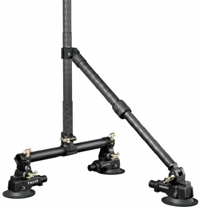 Actual product image Insta360 Triple suction cup trolley holder (Go 3, x3, One RS, GO 2, One X2, One R)