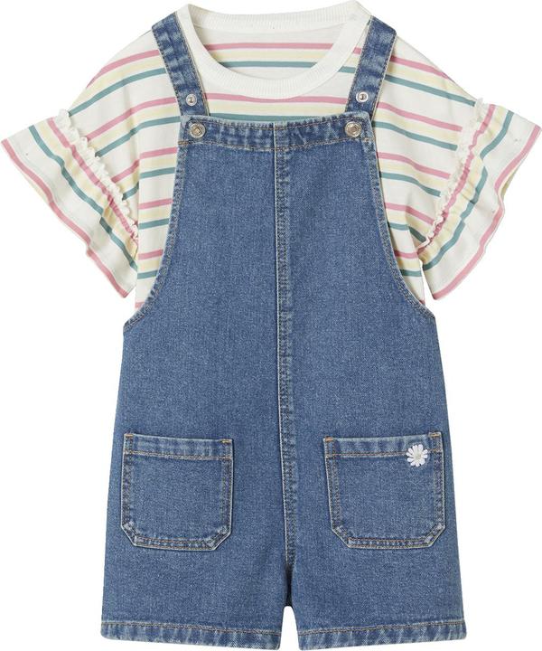 Immagine prodotto Vertbaudet Set da bambina: maglietta e pantaloncini (158)
