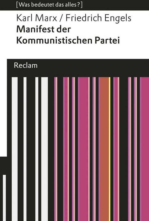 Image du produit Manifest der Kommunistischen Partei (Allemand, Charles Marx, Les anges Frederick, 2014)