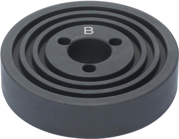 Image du produit KS Tools Plaque de marche avec 3 trous, côté A+B