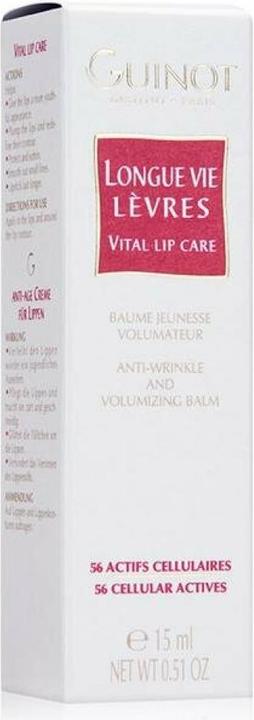 Actual product image Guinot Longue Vie Levres Vital Lip Care Lip Balm 15ml (15 ml)