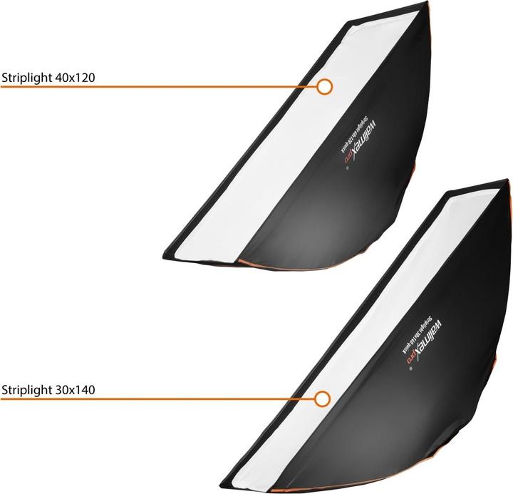 Image du produit Walimex pro pro Studio Line Striplight QA 30x140cm (Boîte à lumière)
