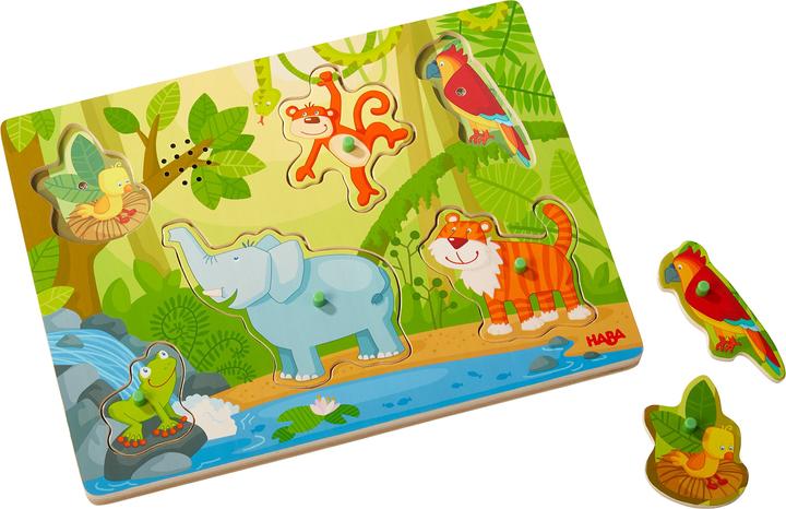 Actual product image Haba Sound grasping puzzle (6 pieces)
