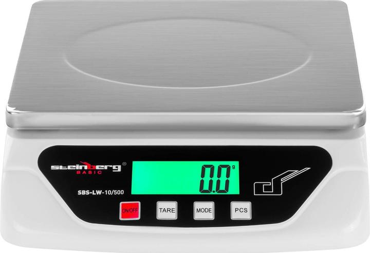 Produktbild Steinberg Digitale Briefwaage Feinwaage Küchenwaage Grammwaage Edelstahl 1,5g - 10kg LCD