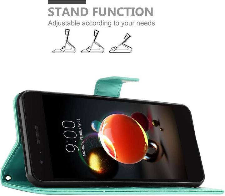 Image du produit Cadorabo Couverture du livre de fleurs (LG K8 2018)