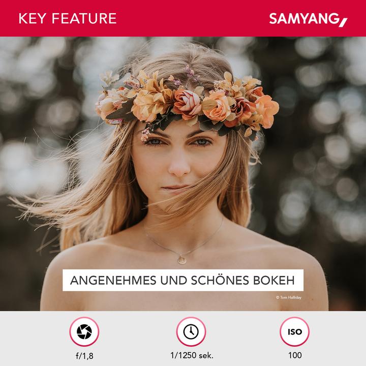 Image du produit Samyang AF 75mm f/1.8 FE, Sony E (Sony E, Plein format)