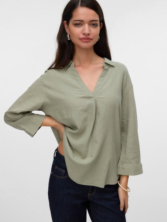 Image du produit Vero Moda Vmlinn 3/4 Top Wvn Ga Noos (S)