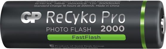 Immagine prodotto GP Batteries ReCyko Pro AA/Mignon (4 pz., AA, 2000 mAh)