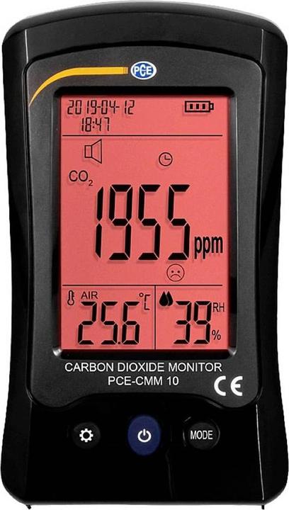 Actual product image PCE Instruments Carbon Dioxide Meter Industrial Safety Meter