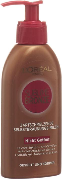 Actual product image L'Oréal Paris Sublime Bronze (Self tanning cream, 150 ml)