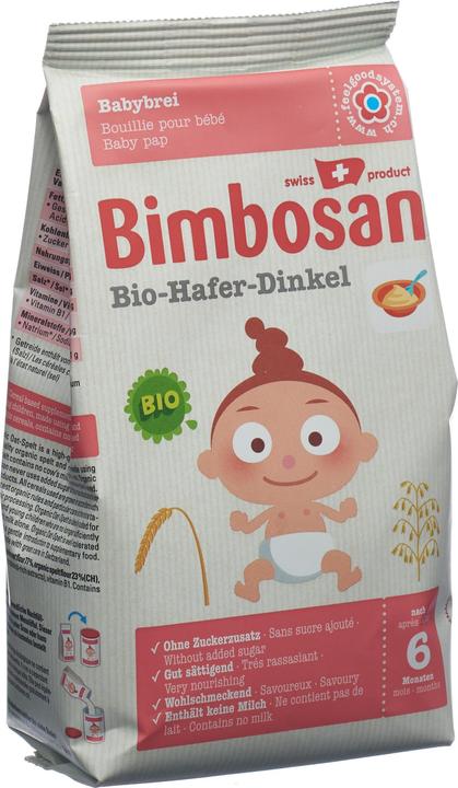 Image du produit Bimbosan Recharge d'avoine et d'épeautre bio (300 g)