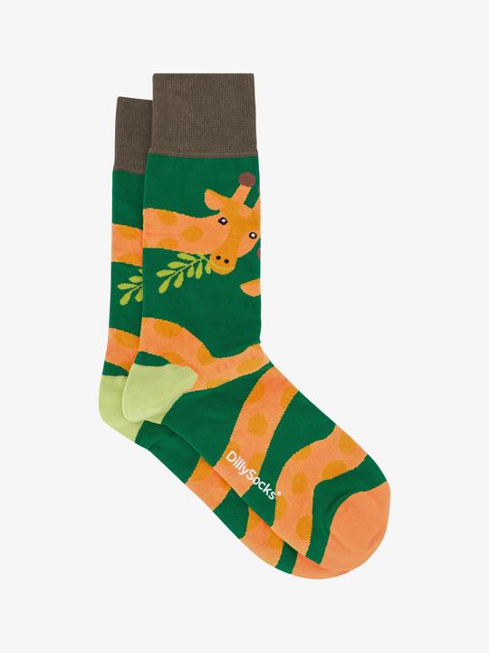 DillySocks Green Longneck (Einzelpack, One Size)