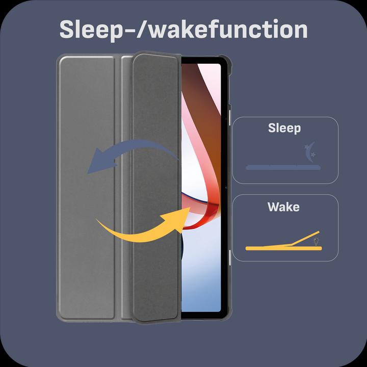 Actual product image Cazy Premium Smart Case Compatible with Xiaomi Redmi Pad - Protective Case Cover - Automatic (Xiaomi Redmi Pad)