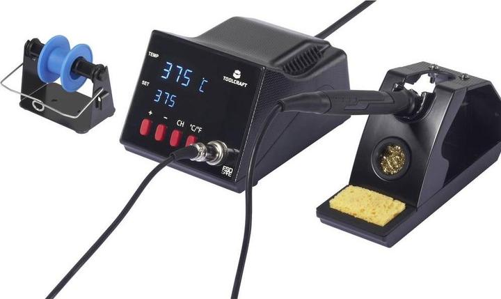 Produktbild Toolcraft TO-8962 ESD Lötstation digital 70 W 480 °C (max) inkl. Lötspitze