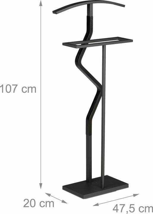 Actual product image Relaxdays firewood trolley (53 x 69 x 107 cm)