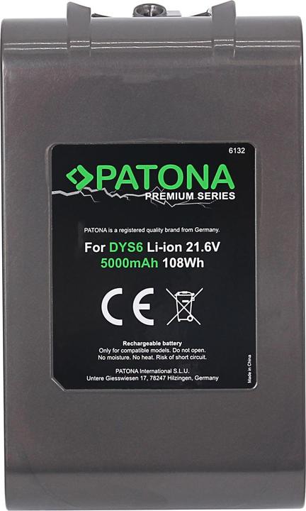 Image du produit Patona Batterie pour Dyson V6