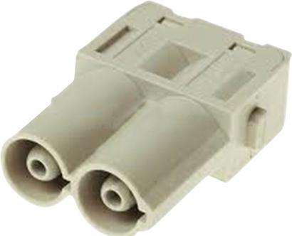 Produktbild Harting Steckverbinder Han, 2 Pole, Schraubklemme, Stecker