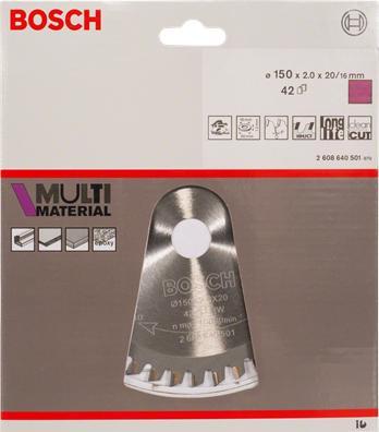 Image du produit Bosch Professional Zubehör Lame de scie circulaire PRO Multi Material, 216 x 2,5 x 30 mm