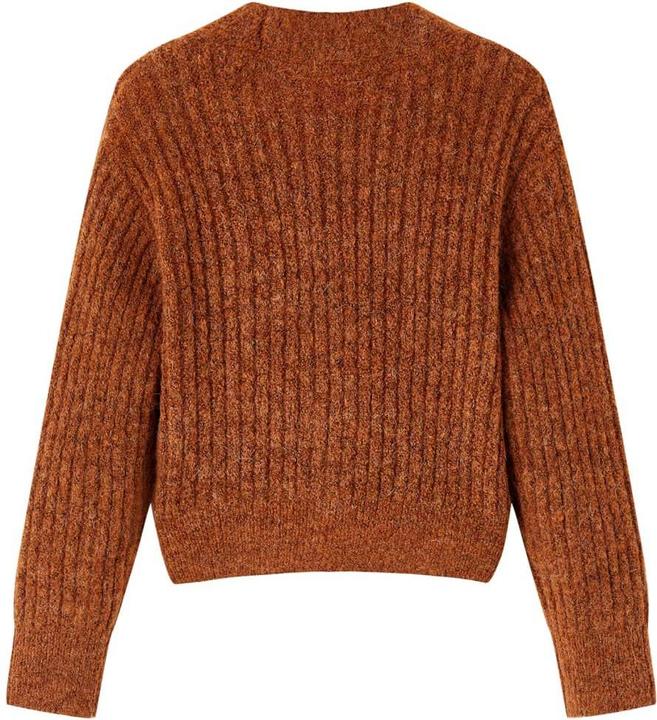 Produktbild VidaXL Kinder-Strickjacke Cognac 104,Material: 17 % Acryl. 63 (104)