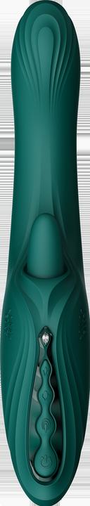 Image du produit Zalo Ares – G-Punkt-Rabbit-Vibrator mit App-Steuerung – Türkisgrün