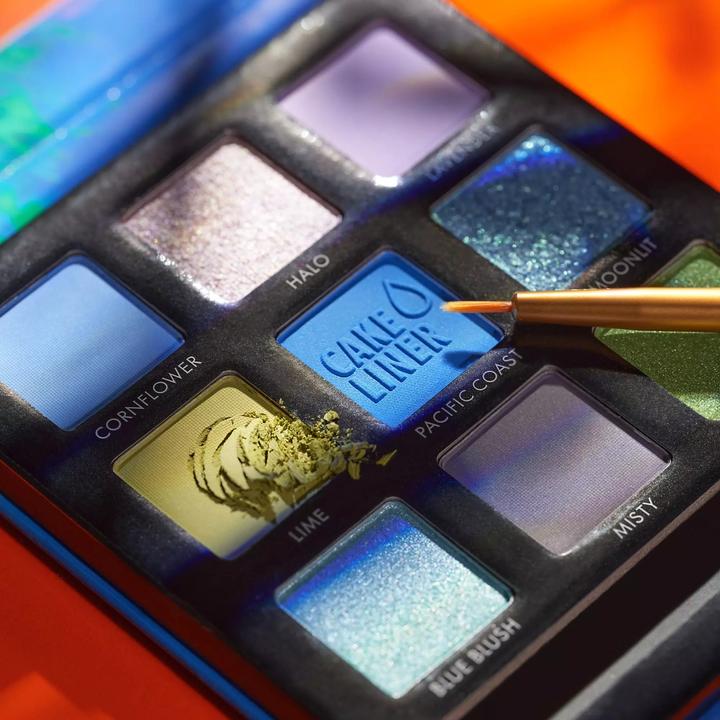 Produktbild Catrice Colour Blast Eyeshadow Palette 020 Blue meets Lime (020 Blue meets Lime)