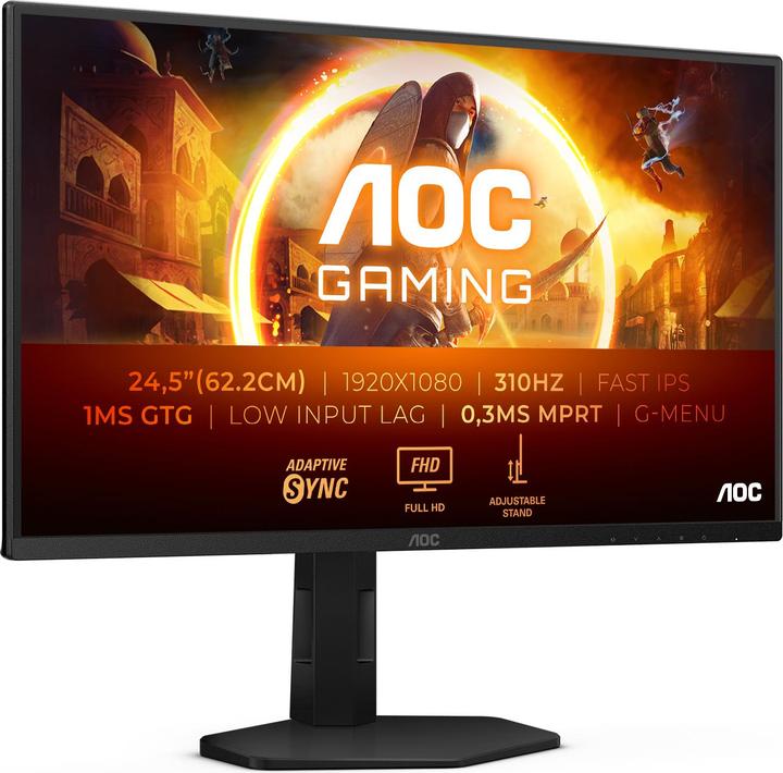Actual product image AOC 25G4SXU (1920 x 1080 pixels, 24.50")