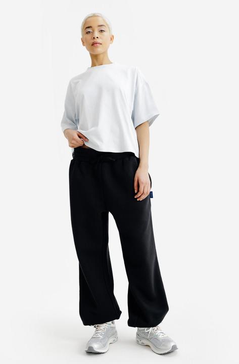 Image du produit Decathlon Pantalon oversized femme, noir (XL)