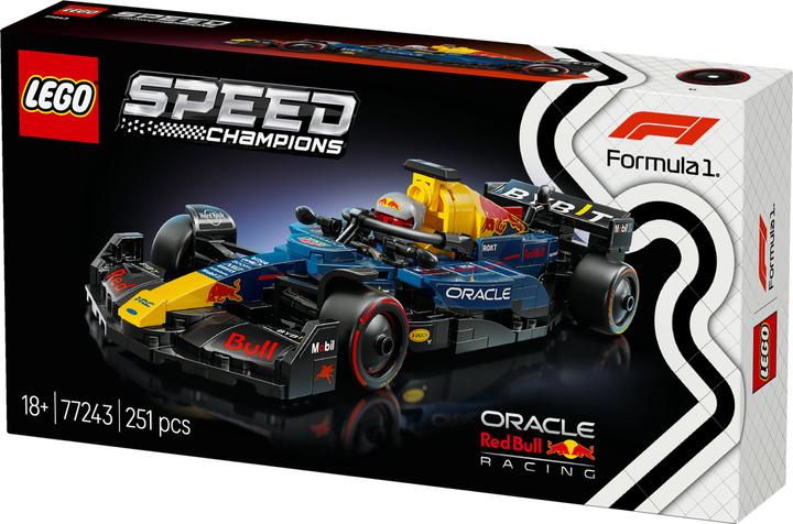 Productafbeelding LEGO Oracle Red Bull Racing RB20 F1 Rennauto (77243, LEGO Snelheidskampioenen)
