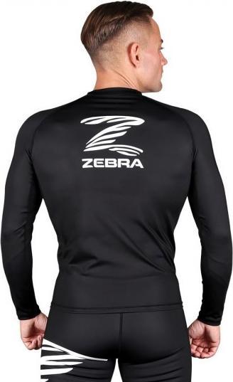 Produktbild Zebra Athletics RashGuard mit langen Ärmeln (S)
