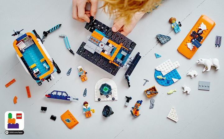 Immagine prodotto LEGO Spazzaneve artico della città con laboratorio mobile (60378, LEGO City)