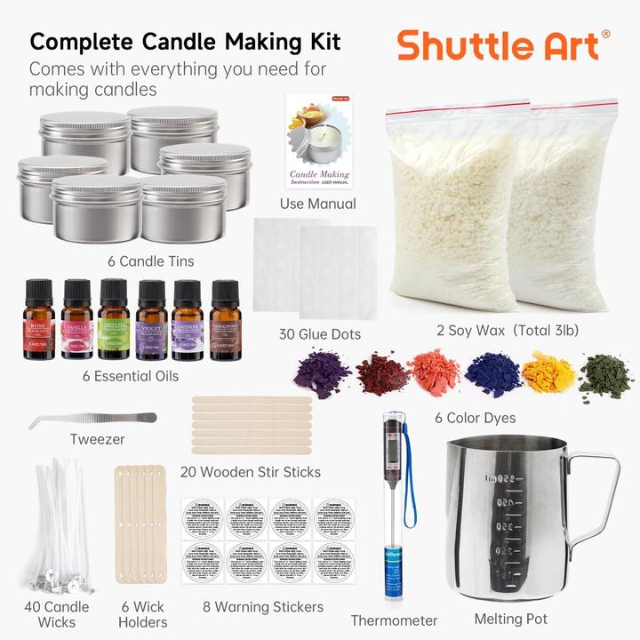Produktbild Shuttle Art DIY Kerzenherstellung Set