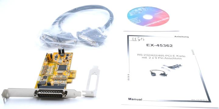 Immagine prodotto Exsys EX-45362 Scheda/adattatore di interfaccia seriale incorporato