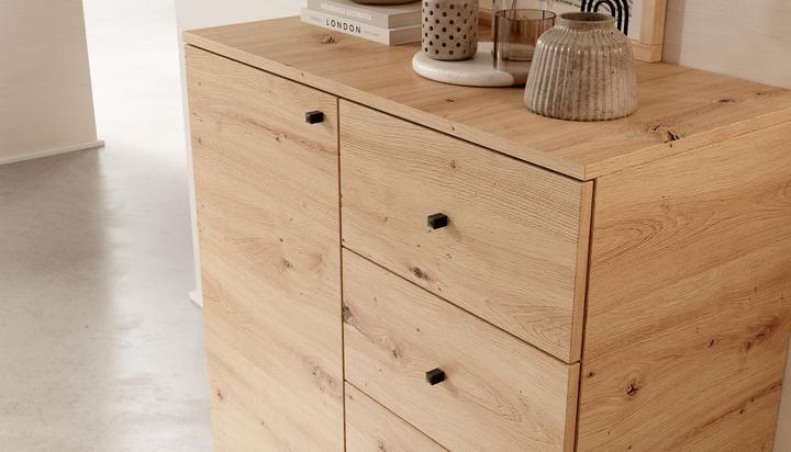 Image du produit ADRK Furniture Commode Evi (80 x 40 x 87 cm)