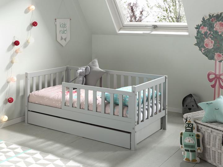 Produktbild Vipack Juniorbett Peuterbed 70 x 140 cm inkl. Ausziehkasten (70 x 140 cm)